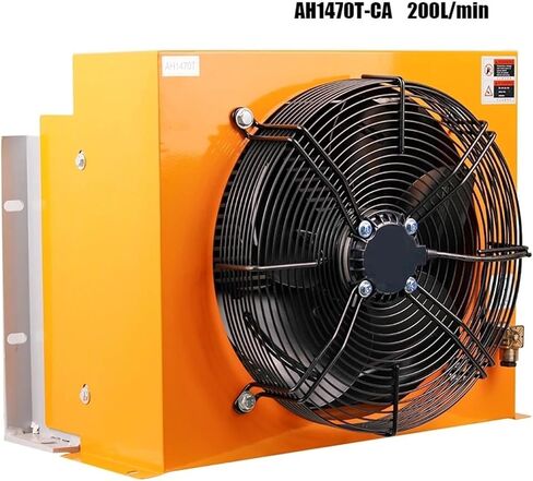 AH1470T-CA Hydraulic Air Cooler Truck-Mounted Crane Modified Fuel Tank Cooling Cooler Air-Cooled Oil Radiator Versatile Applications(DC 24V) in Saudi Arabia