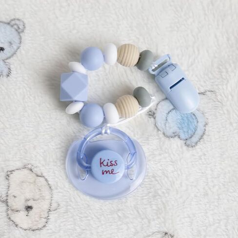 Aori Magnetic Pacifier with Pacifier Clips for Reborn Baby Dolls, Pink Reborn Babies Accessories Set for Kids in Kuwait