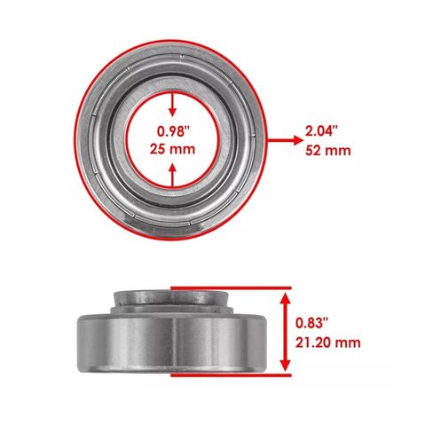 Spindle Bearing fits for Cub Cadet IH60071C92 IH586609R92 IH455102R21 586609R92 in Saudi Arabia