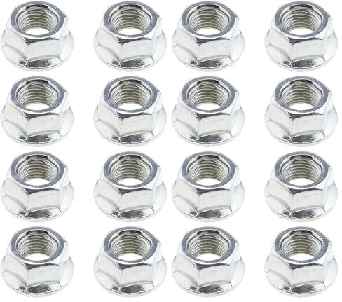 Create idea 8Pcs 3/8" (9.5mm) Bicycle Wheel Axle Track Flange Nuts for Bicycle Front and Rear Wheels Std MTB Hybrid Bikes Kids Bikes Bicycle Wheels Accessories Alloy in Kuwait