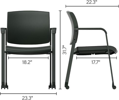 Staples 1678497 Esler Mesh Guest Chair Black in Saudi Arabia