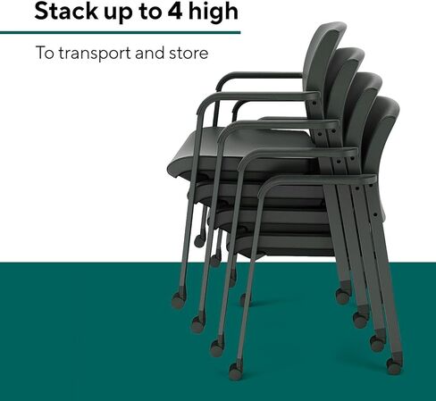 Staples 1678497 Esler Mesh Guest Chair Black in Saudi Arabia