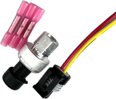 13587668 A/C Pressure Sensor Switch Compatible with Suburban Tahoe Sierra Yukon HVAC Pressure Replace 13502759 22678731 22634172 in Saudi Arabia