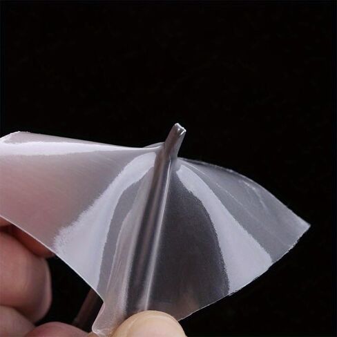 10pcs Waterproof Transparent Cloth Patches Self Adhesive Nylon Sticker Outdoor Tent Jacket Repair Tape Patch Sports Accessories in Saudi Arabia
