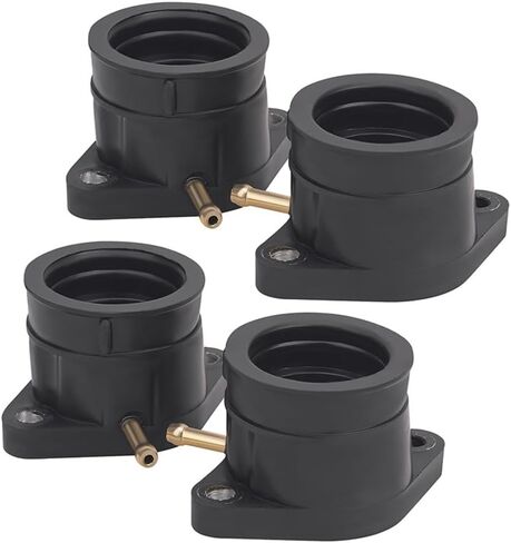4pcs Motorcycle Carburetor Interface Manifoid Fit for XJR400 1993-1999 400 4HM-13586-00 4HM-13596-00 in Kuwait