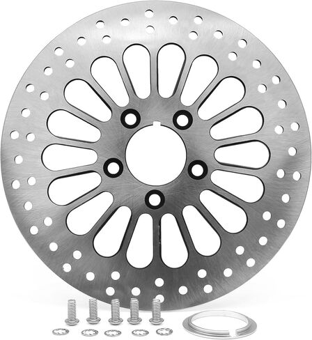 MZS Dirt Bike Brake Disc Rotor, Front Rear Roator Accessories Compatible with YZ125 YZ250 02-16 | YZ250F WR250F WR450F 02-15 | WR125 WR250 02-07 | YZ426F WR426F 01-02 | YZ450F 03-15 | YZ250FX 15-16 in Saudi Arabia