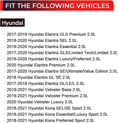 Timing Chain Kit with Intake/Exhaust VVT Gear Compatible with 2011-2014 Hyundai Elantra,2018-2021 Hyundai Kona,2017-2022 Kia Forte,2012-2014 Kia Soul Replace# 24350-2E001 24370-2E000 918-795 in Saudi Arabia