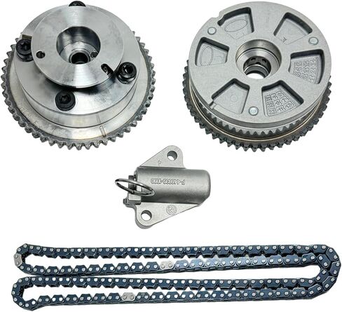 Timing Chain Kit with Intake/Exhaust VVT Gear Compatible with 2011-2014 Hyundai Elantra,2018-2021 Hyundai Kona,2017-2022 Kia Forte,2012-2014 Kia Soul Replace# 24350-2E001 24370-2E000 918-795 in Saudi Arabia