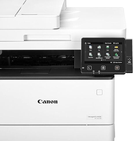 Canon Image CLASS D1650 (2223C023) طابعة ليزر لاسلكية الكل في واحد مع AirPrint، 45 صفحة في الدقيقة وضمان 3 سنوات، Amazon Dash Replenishment Ready، 17.8 بوصة × 19.5 بوصة × 18.3 بوصة in Saudi Arabia