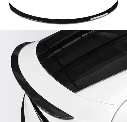 ABS Spoiler for 2025 2026 Tesla Model Y Juniper Rear Spoiler Rear Trunk Spoiler Sport & Performance Type Rear Spoiler Wings Tesla Model Y Juniper Accessories (Gloss Black) in Saudi Arabia