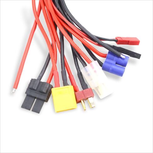منتج 8 في 1 محول شحن 4.0 مم موصل إلى EC3 XT60 TRX JST Futaba T Connect لبطارية Imax B6 B6AC المميزة (قطعة واحدة) in Kuwait