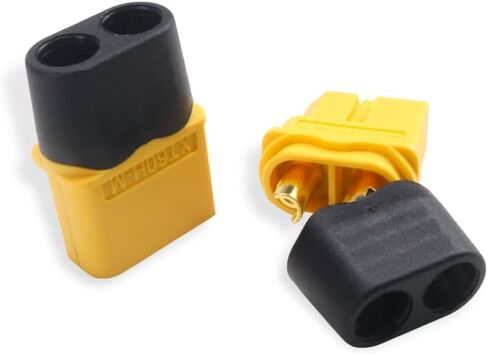 3-Pair Amass XT60H Male/Female Upgrade Connectors for Remote Control Drones - Male/Female Connector Kit distintivo(6pcs XT60H-F) in Kuwait