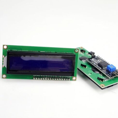 2 قطعة LCD1602 1602 وحدة LCD شاشة زرقاء شاشة LCD واجهة IIC /I2C 5 فولت لاردوينو ديستينتيفو in Saudi Arabia