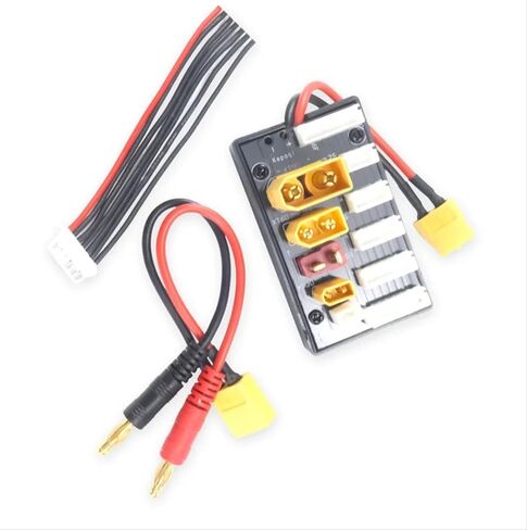 ImporXT30 XT60 XT90 JST T Plug 2-6S لوحة شحن متوازية موصل بطارية ليبو لـ Imax B6 B6AC ISDT Q6 Lite distintivo in Saudi Arabia