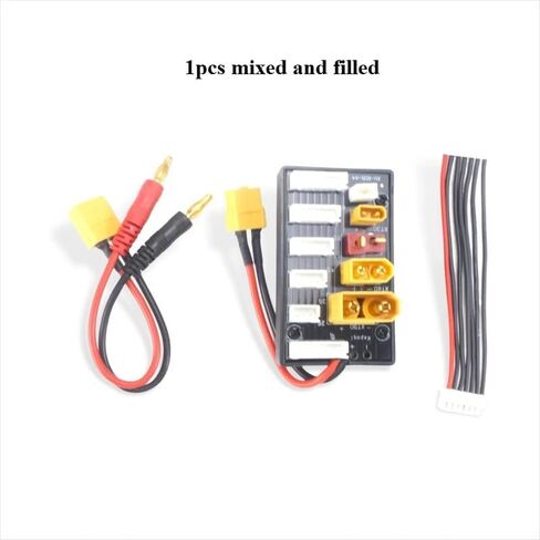 ImporXT30 XT60 XT90 JST T Plug 2-6S لوحة شحن متوازية موصل بطارية ليبو لـ Imax B6 B6AC ISDT Q6 Lite distintivo in Saudi Arabia