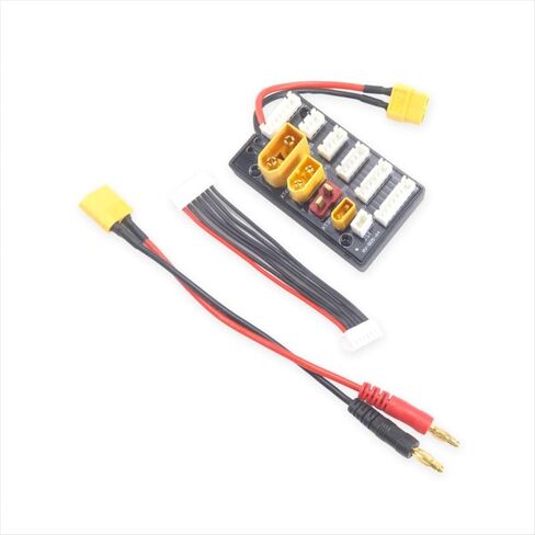 ImporXT30 XT60 XT90 JST T Plug 2-6S لوحة شحن متوازية موصل بطارية ليبو لـ Imax B6 B6AC ISDT Q6 Lite distintivo in Saudi Arabia