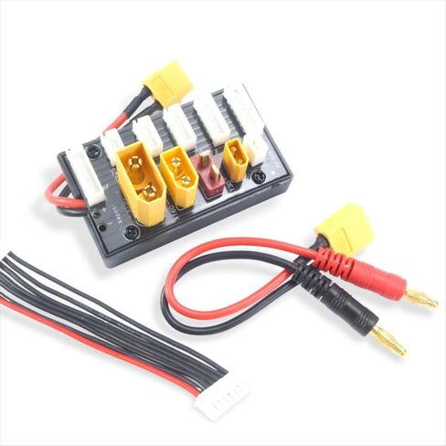 ImporXT30 XT60 XT90 JST T Plug 2-6S لوحة شحن متوازية موصل بطارية ليبو لـ Imax B6 B6AC ISDT Q6 Lite distintivo in Saudi Arabia