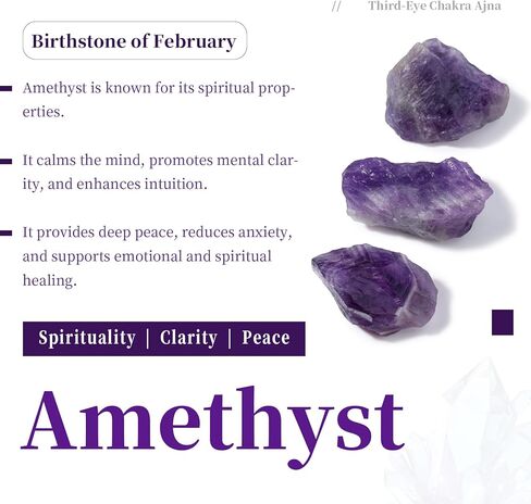 SUNYIK Amethyst Large Hole Loose Charm European Bead for Jewelry Making, Square Shape, 10x10mm, Pack of 25 in Saudi Arabia