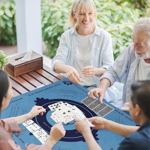 Mahjong Mat, Mahjong Mat for Table, Comes with 1 Velvet Mahjong Mat Storage Bag, Fit for Mahjong/Poker/Board Games/Card Games/Dominoes (Green) in Saudi Arabia