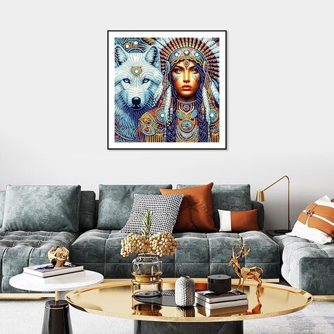 FHBUBPUP Cardinal Bird Diamond Art Painting Kits for Adults, 5D Flower Special Shape Diamond Art for Beginners, Rhinestones Gem Art Craft Home Wall Decor Gift 12×12inch in Kuwait