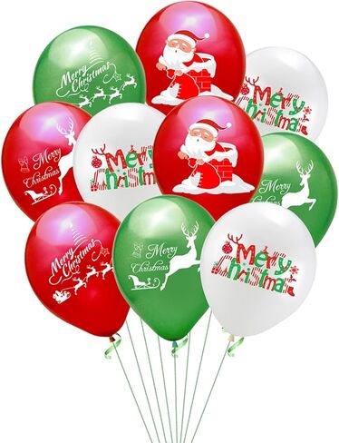 40pcs زخارف عيد ميلاد القط اللوازم عيد ميلاد سعيد ، لافتة عيد ميلاد لافتة القطط 20 PCS بالونات عيد ميلاد 2 شرائط PCS و 16 PCS Cake Toppers for Hitten Cat Girl Decortations in Kuwait