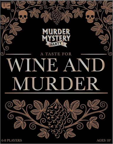 University Games Murder Mystery Party | Murder on Misty Island, 8 Adult Players, 8 Years and Up, in Kuwait