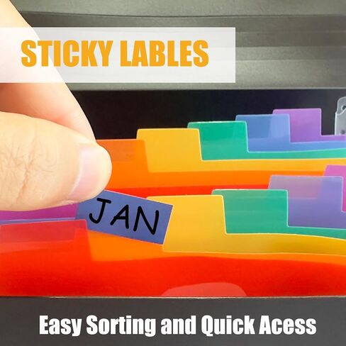 2 Pack 13 Pocket Small Accordion File Organizer, 7x4.5 Inches, Expanding File Folder Organizer for Invoice/Receipt/Cards/Coupon/Tickets (Clear) in Saudi Arabia
