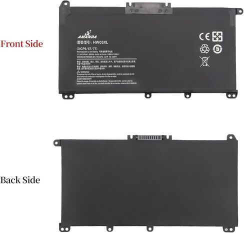 Amanda SS03XL 933321-855 Battery for Hp EliteBook 840 G5 G6 EliteBook 730 735 740 745 830 836 846 G5 EliteBook 735 745 830 840 G6 ZBOOK 14U G5 G6 Series HSN-I12C HSTNN-LB8G (11.55V 50Wh) in Kuwait