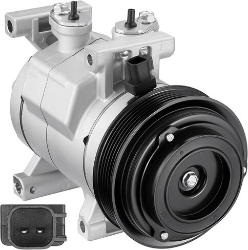 BDFHYK Air Conditioning A/C Compressor 167646 Compatible with Audi A3 2006-2013, A3 Quattro 2006-2009, A4 allroad 2017-2018, Q3 Quattro TT Quattro, Compatible with Volkswagen Jetta Passat Beetle in Saudi Arabia