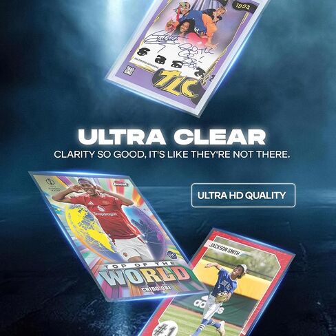 Card Protector Sleeves 1000 Counts Durable Ultra Clear Card Cases for Sports Cards Secure, Flexible Storage Solutions to Keep Your Collection Safe and Protected for Hobbyists and Collectors. in Kuwait