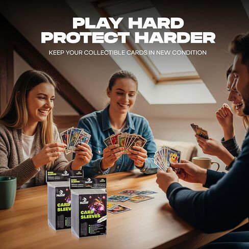 Card Protector Sleeves 1000 Counts Durable Ultra Clear Card Cases for Sports Cards Secure, Flexible Storage Solutions to Keep Your Collection Safe and Protected for Hobbyists and Collectors. in Kuwait