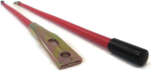Snowplow Aftermarket Manufacturing Blade Guide Kit, 27 in, Red in Saudi Arabia