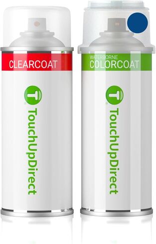 TouchUpDirect V7U Blue Wave Compatible with Hyundai Exact Match Touch Up Paint Aerosol - Essential Kit in Kuwait
