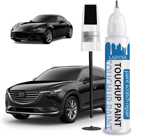 Soul Red Crystal Metallic(46V) Touch Up Paint for Mazda-Exact Match 2 in 1 touchup Paint Pen for Chips and Nicks Repair Car Paint Scratch Repair in Kuwait