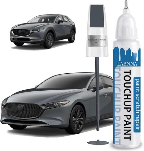 Soul Red Crystal Metallic(46V) Touch Up Paint for Mazda-Exact Match 2 in 1 touchup Paint Pen for Chips and Nicks Repair Car Paint Scratch Repair in Kuwait
