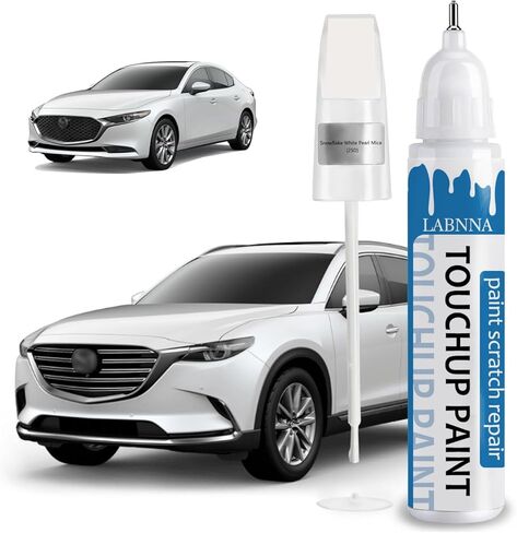Soul Red Crystal Metallic(46V) Touch Up Paint for Mazda-Exact Match 2 in 1 touchup Paint Pen for Chips and Nicks Repair Car Paint Scratch Repair in Kuwait