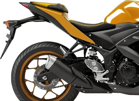 مجموعة وسائد لراكبي الدراجات النارية والركاب من Green-L مناسبة لـ Yamaha YZFR3 2015-2023 in Kuwait