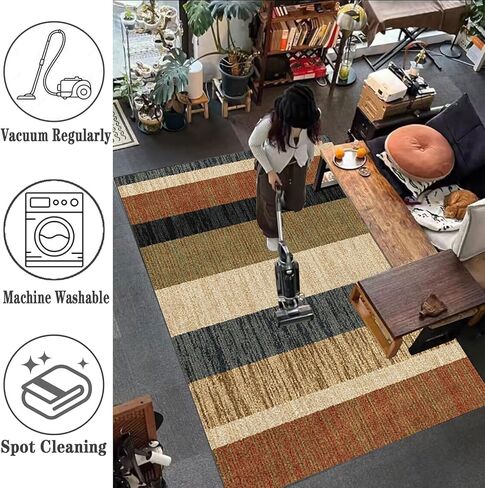 Hardwood Floor Office Chair Mat 90 x 120 cm Multi Purpose Floor Protector for Computer Gaming Rolling Chair Anti Slip & Scratch Resistant Low Pile Carpet Protection in Saudi Arabia