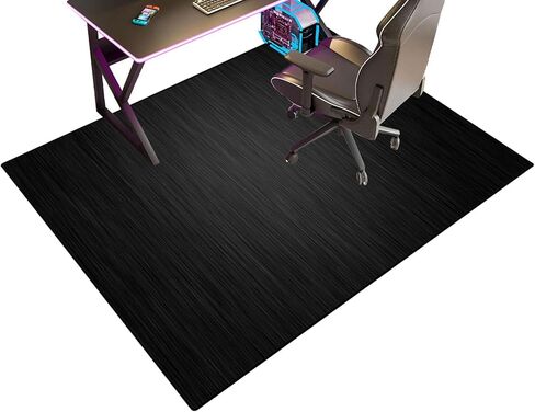 Desk Chair Mat for Carpet and Hardwood Floors 100 x 140 cm Non Slip Gaming Chair Mat for Office and Gaming Room Floor Protector for Rolling Chairs in Saudi Arabia
