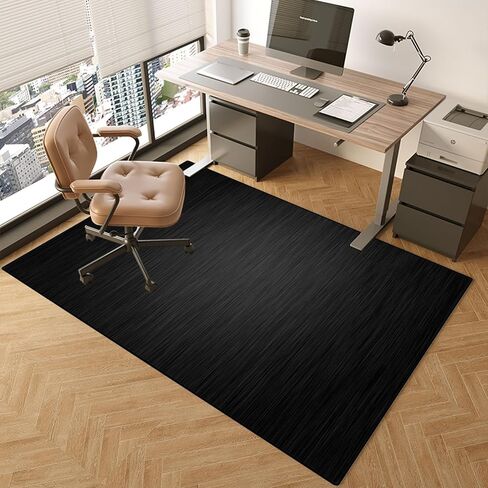 Desk Chair Mat for Carpet and Hardwood Floors 100 x 140 cm Non Slip Gaming Chair Mat for Office and Gaming Room Floor Protector for Rolling Chairs in Saudi Arabia