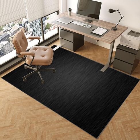 Hardwood Floor Office Chair Mat Multi Purpose Floor Protection Mat for Computer Gaming Rolling Chair Anti Slip & Scratch Resistant 70 x 100 cm in Saudi Arabia