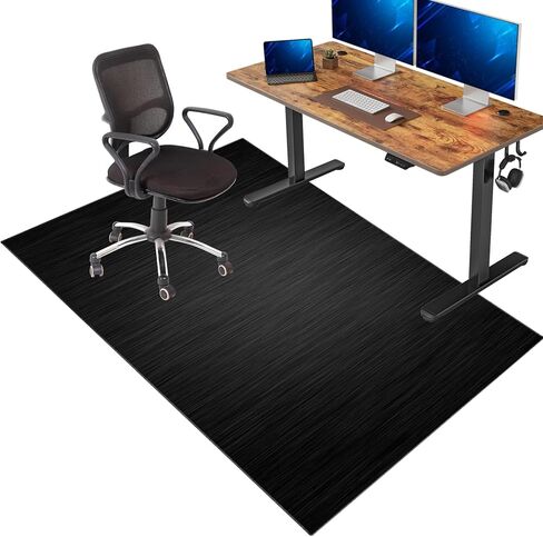 Hardwood Floor Office Chair Mat Multi Purpose Floor Protection Mat for Computer Gaming Rolling Chair Anti Slip & Scratch Resistant 70 x 100 cm in Saudi Arabia