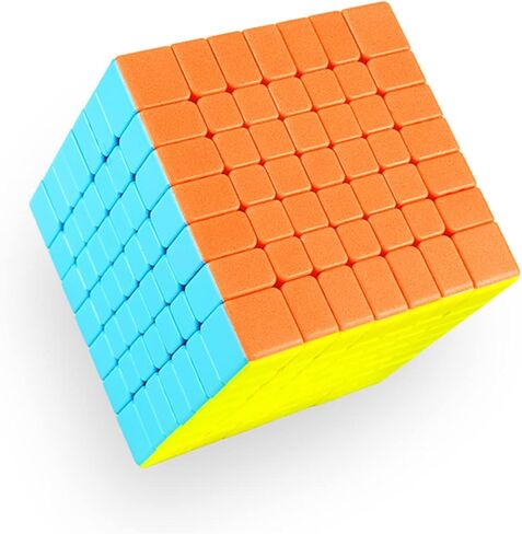 QIYI 10x10 Stickerless Bright Magic Cube 10x10x10 Speed Cube Puzzle Game Toys in Kuwait