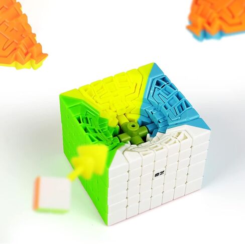 QIYI 10x10 Stickerless Bright Magic Cube 10x10x10 Speed Cube Puzzle Game Toys in Kuwait
