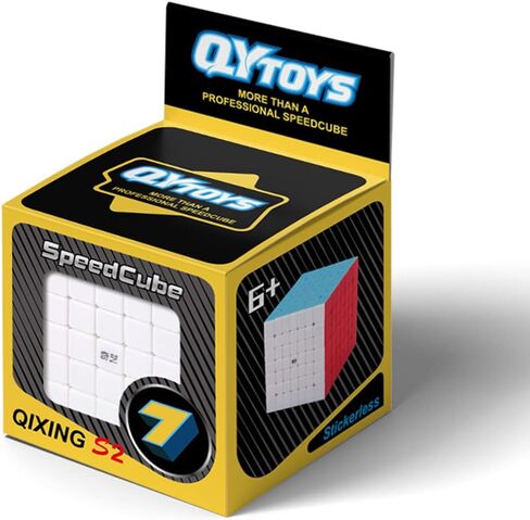 QIYI 10x10 Stickerless Bright Magic Cube 10x10x10 Speed Cube Puzzle Game Toys in Kuwait