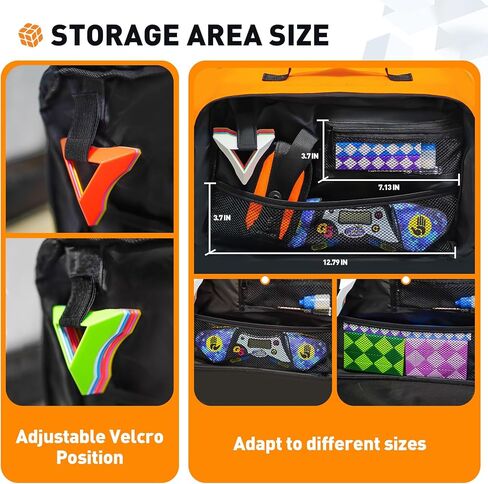 Transparent Speed Cube Storage Case - Visible Rubix Cube Soft Carrying Case for 12+pcs Different Types Cube, Compatible with Cube Tripod, Competition Cubing Timer, Lube & Tools for Home Travel in Saudi Arabia