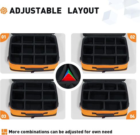Transparent Speed Cube Storage Case - Visible Rubix Cube Soft Carrying Case for 12+pcs Different Types Cube, Compatible with Cube Tripod, Competition Cubing Timer, Lube & Tools for Home Travel in Saudi Arabia