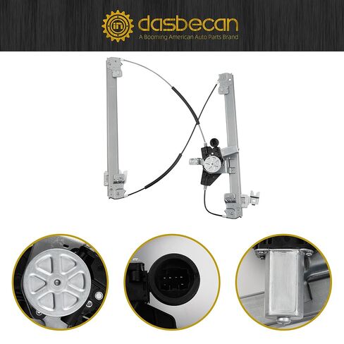 Dasbecan Front Driver Side Power Window Regulator with Motor Assembly Comptible with Nissan Pathfinder 2013-2021 Replace #751-980(6Pins) in Saudi Arabia