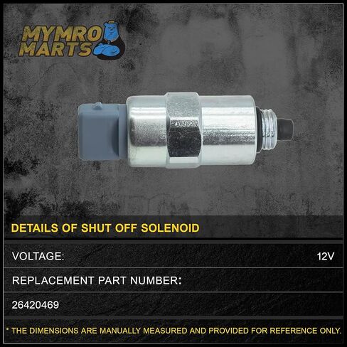 MYMRO مضخة الوقود الملف اللولبي 26420469 لمحرك بيركنز 1004-4 1004-42 903-27 1104D-44 1104C-44 1006-6 1006-60 D3.152 12V in Saudi Arabia