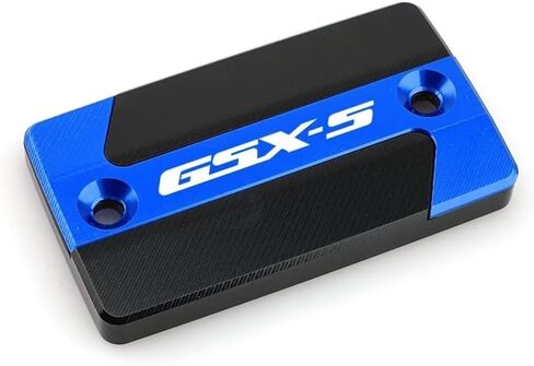 غطاء خزان سائل الفرامل لـ Su&zuki GSXS750 GSX-S750 2016-2021 2020 2019 GSX S GSXS GSX-S 750 غطاء غطاء خزان سائل الفرامل الأمامي للدراجات النارية من الألومنيوم، قطعة واحدة باللون الأحمر in Kuwait